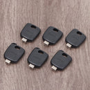 Auto Blades Head Car Key Shell with Chip Holder Universal Transponder DIY Case