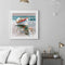Beach Boat Oil Paint By Numbers Kit DIY Acrylic Painting Wall Art Picture C