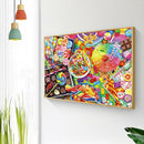 DIY Full Round Drill Rhinestone Diamond Painting Candies Handwork Home Art Decor