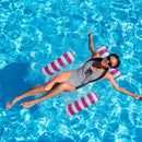 #A PVC Inflatable Water Hammock Pool Lounger Chair Floating Water Sports Party T