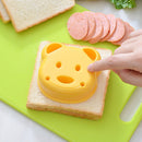 Sandwich Cutter - Cartoon Bear Shape Bread Sandwich Mold Cutters (Yellow) Newly