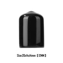 5pcs Plastic Pool Cue Tip Protector Club Pub Snooker Accessories (12mm) Newly