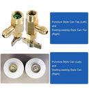 Opener R134A Self-sealing Can Tap For Self-Sealing R134a Can Taper Dispenser