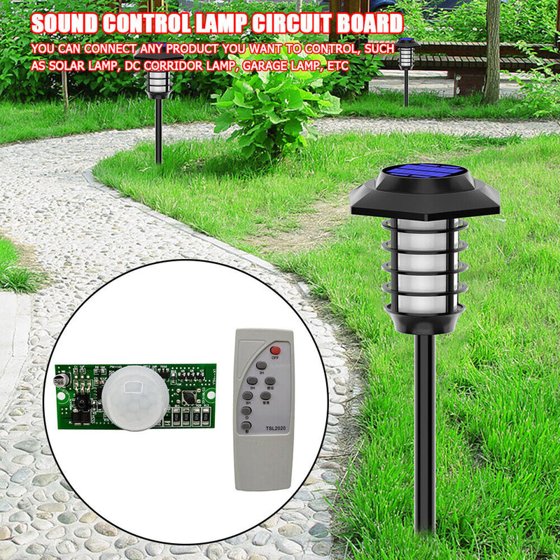 3.2V 3.7V Controller Remote Control PIR Sensor Solar Integrated Circuit Board