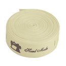 5 Yards/Lot Handmade Print Cotton Ribbons DIY Sewing Clothes Label Tags (C)