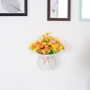 Home Plastic Garden Vase Flower Basket Sundries Organizer Hanging Planter