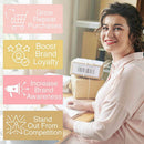 Pink Party Stand By Me Gift From Seller Thank You Card Small Business Card