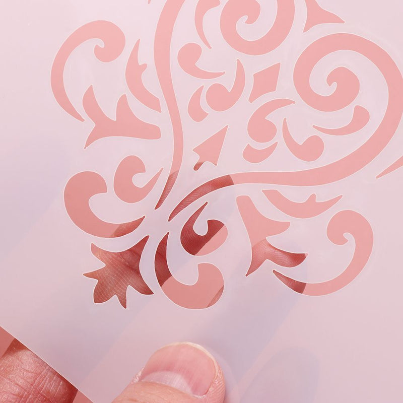DIY Template Fondant Mold Cake Lace Border Cupcake Stencil Cake Decorating Tool