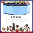Foldable Bathing Swimming Tub Outdoor Indoor Pet Supplies for Puppy Kitten Ki