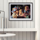 5D DIY Full Drill Diamond Painting Girl Embroidery Mosaic Kit Home Decor