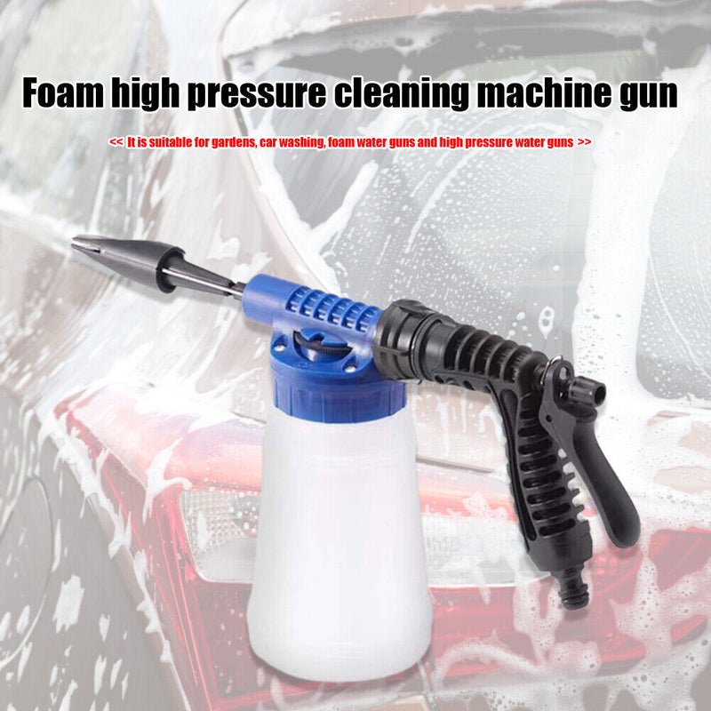 1L Plastic Foam Generator Water Gun Auto Car Washing Washer Nozzle Sprayer