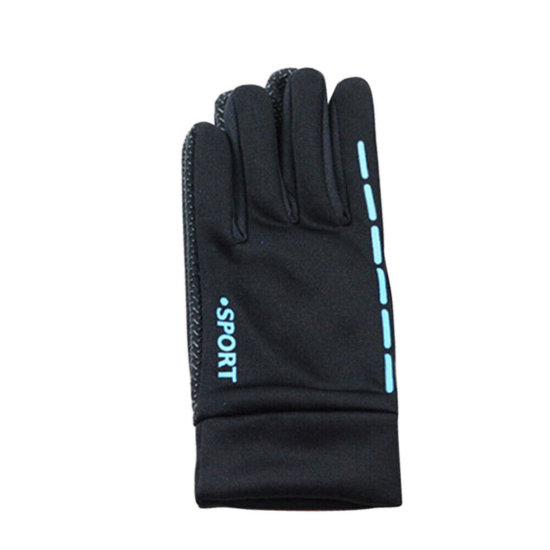 Windproof Touch Screen Gloves Outdoor Cycling Reflective Full Finger Gloves