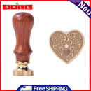 Special Love Wax Seal Stamp with Handle Retro Lacquer Seal Metal Head Decor