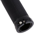 Ergonomic Mountain Bike Bicycle Double Lock-on Handlebar Grips Black