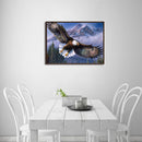 5D DIY Full Drill Diamond Painting Eagle Wings Cross Stitch Kit (30x40cm) Newly