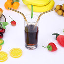 3pcs Reusable Drinking Straws Cleaner Brush Set Stainless Steel Straws(B) Newly