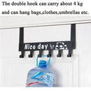 Key Sticky Hook Door Back Hooks Coat Hook Hanging Door Hooks Detachable Hooks