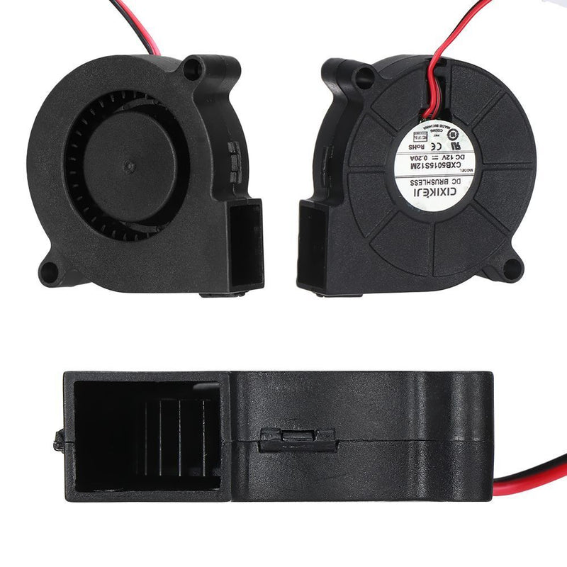 Durable Dual Ball Bearing 12V Radiator Brushless Cooling Fan Heatsink Blower