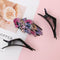 Duckbill Hair Claws Flower Hair Clip Rhinestone Hairpin Hair Dovetail Clips