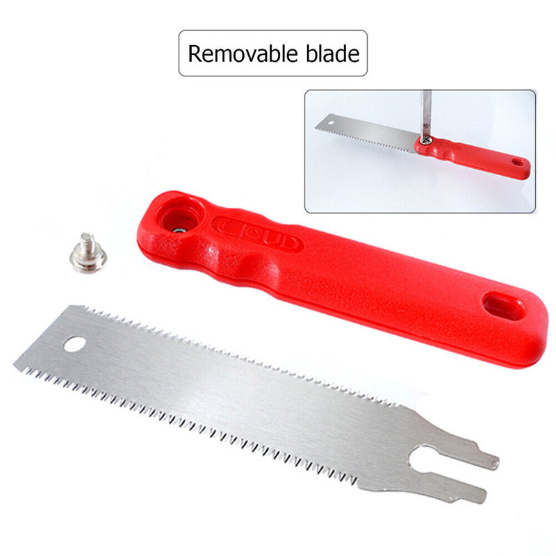 Woodworking Double Edge Gardening Saw Labor Saving Carpentry Trimming Cutters