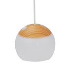 LED Lantern Lamp Hanging Outdoor Tent Emergency Camping Night Light (Wood)