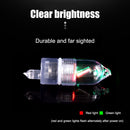 LED Night Fishing Rod Bite Bait Alarm Tip Clamp Bells Ring Alert Indicator Newly