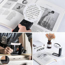 Stand Magnifying Glass Handheld Foldable Magnifier Shatterproof Magnify Glass