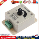 LED Dimmer Switch 12-24V 8A Adjustable Brightness Single Color Controller Newly
