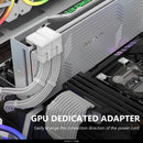 ATX 8 Pin Female To 8 Pin Male 180 Degree Adapter Computer Parts for Video Card