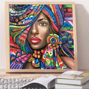 5D DIY Special-shaped Diamond Painting Cross Stitch Kit (R8100 Beauty)