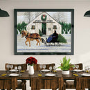 Diamond Painting 5D DIY Pine Tree Cart Full Round Drill Rhinestone Mosaic Crafts