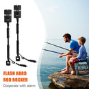 7 Color Indicator LED Carp Fishing Bite Alarm Set Fish Hard Rod Hanger Alar