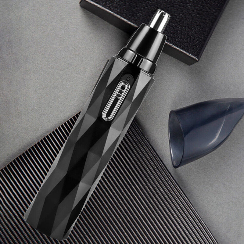 Rechargeable Men Electric Nose Ear Hair Trimmer Painless Eyebrows Beard Remover