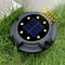 4pcs Waterproof LED Solar Outdoor Ground Lawn Lamp Landscape Night Light