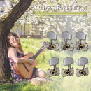 6pcs Acoustic Guitar 3L 3R Open String Button Tuning Key Tuner Pegs Knobs P