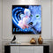 5D DIY Wolf Flowers Full Round Drill Diamond Painting Drawing Art Mosaic Craft