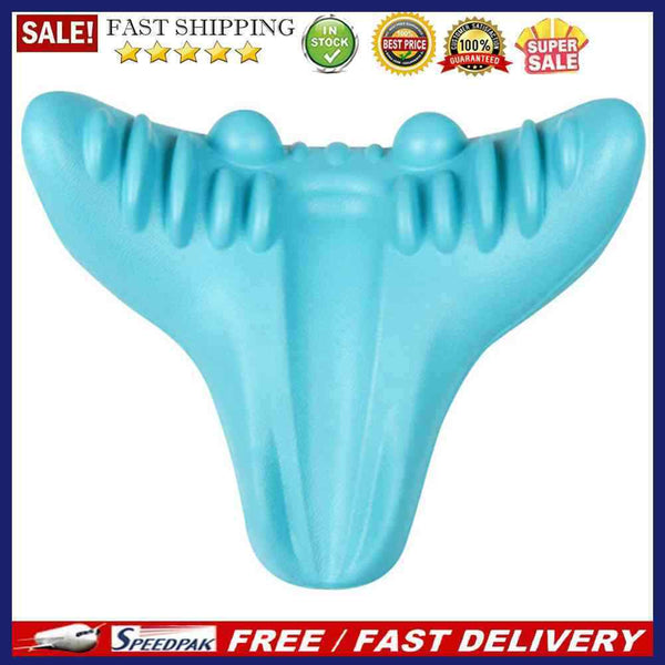 Cervical Repair Pillow Neck Massager with Non-slip Bottom Design Muscles Relax