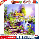 Full Square Drill Mosaic Poster 5D DIY Diamond Painting Rural House Kit