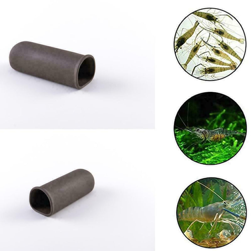 1xFish Tank Cave Aquarium Shelter Ceramic Shrimp Spawn Live Breeding M6Q9 O1B8