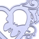 2pcs Heart Butterfly Stencils Scrapbook Embossing DIY Cutting Die Card Gift