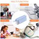 #A Pencil Case Large Capacity Simple Pen Organizer Bag with Zipper (Double Layer