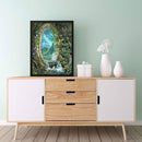 Waterfall Wonderland Gate Diamond Painting Kits Full Round Drill Wall Decor