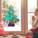 DIY Diamond Painting Christmas Tree Shape Wall Stickers Window Decals Xmas Decor