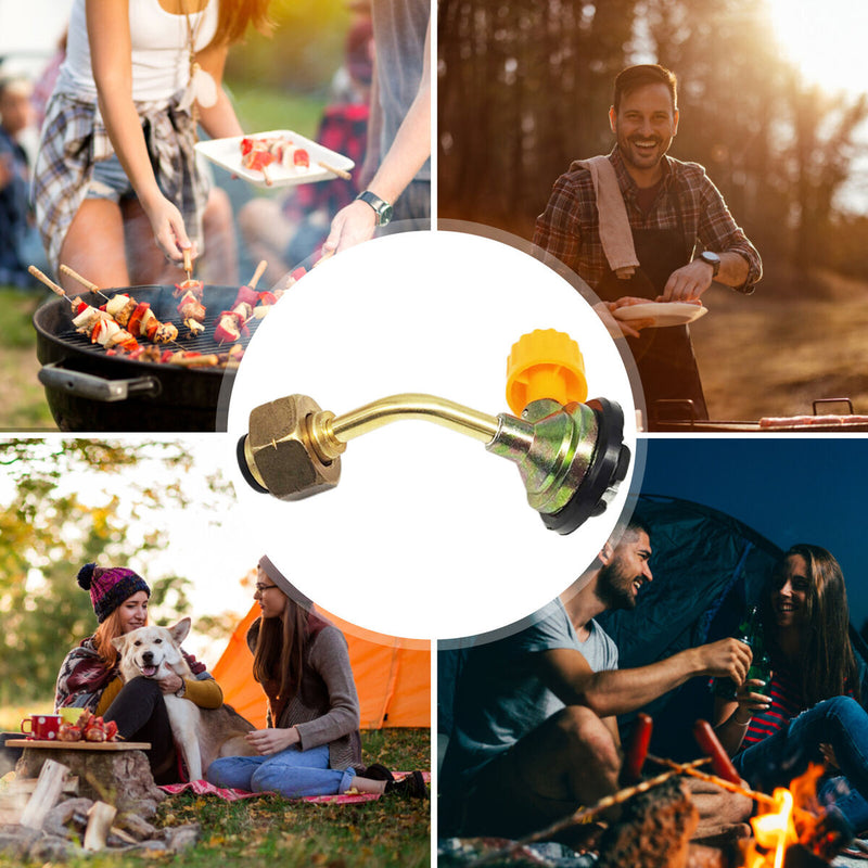 Butane Charging Valve Direct Connection Gas Fefillter Camping Supplies Cassette