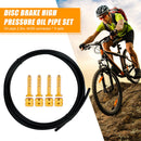 Mountain Bike Hydraulic Disc Brake Hose Oil Tube BH59 Connector Set Black Newly