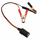 Adapter Crocodile Clip Female Socket to Battery Car Cigarette Lighter Alligator