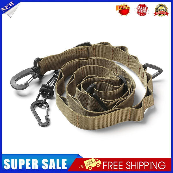 Shoulder Hanging Rope Tent Lamp Hanger Lanyard Camping Equipment (Khaki)