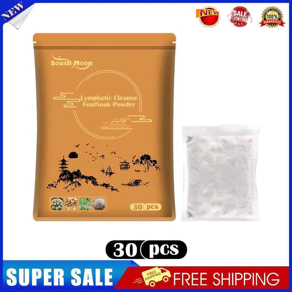 Foot Bath Powder Lymphatic Cleansing Health Care Household Portable Supplies