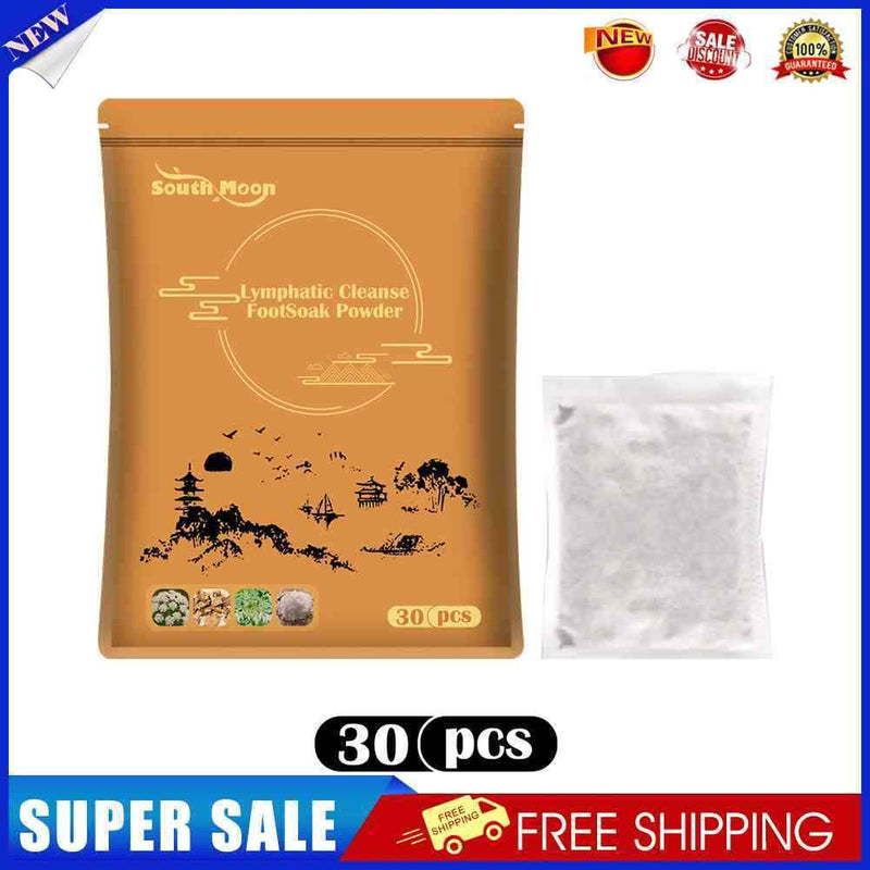 Foot Bath Powder Lymphatic Cleansing Health Care Household Portable Supplies