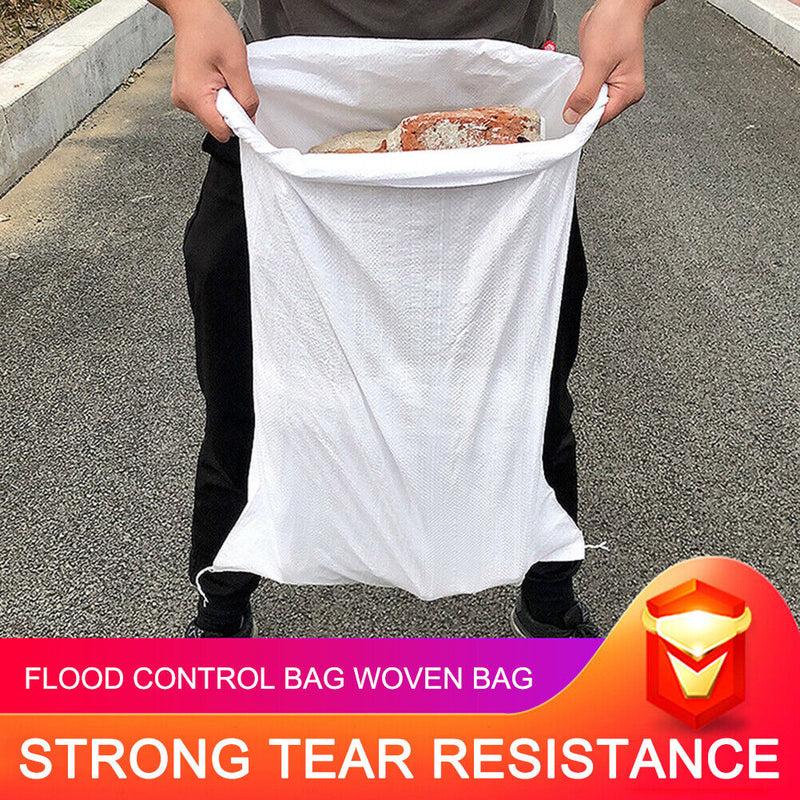 10pcs Flood Water Control Sand Bag Plastic Fabric Sandbag for Home Sand Sandbag